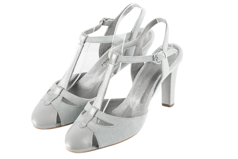Pearl grey dress shoes for women - Florence KOOIJMAN